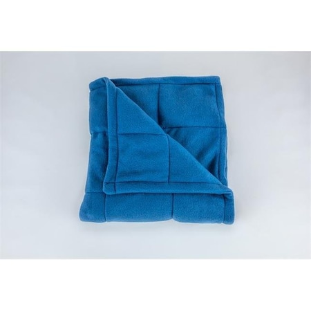 Covered In Comfort 103B Weighted Blanket; Blue - Small